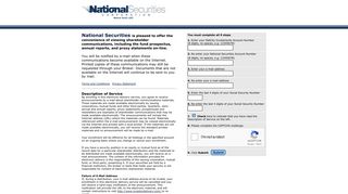 National Securities