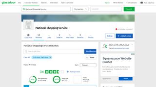 National Shopping Service Reviews | Glassdoor