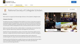 National Society of Collegiate Scholars - Knight Connect