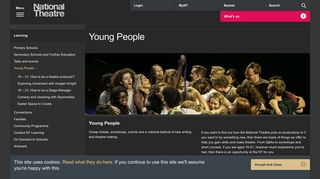 Young People | National Theatre