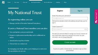 My National Trust – Register today | National Trust