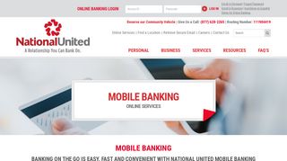 Mobile Banking | National United Bank