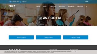 Login Portal - National University Academy