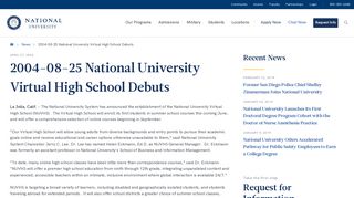 National University Virtual High School Debuts As Online Education ...