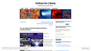 You are being tracked-the National Vehicle Location Service | AxXiom ...