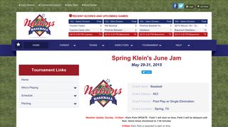 Spring Klein's June Jam - Nations Baseball | The premiere baseball ...