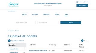 Jobs at Mr. Cooper - Mr. Cooper Careers