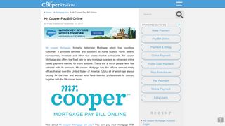 Mr Cooper Pay Bill Online | Mr Cooper Mortgage Login