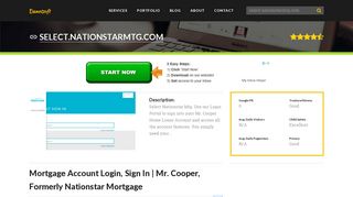 Welcome to Select.nationstarmtg.com - Mortgage Account Login ...