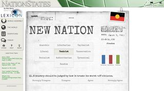NationStates | Create a Nation