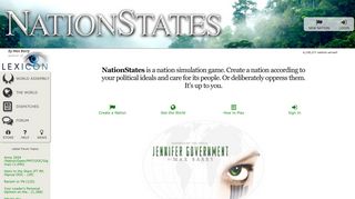 NationStates | create your own country