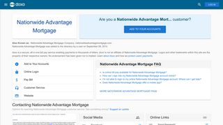 Nationwide Advantage Mortgage: Login, Bill Pay, Customer Service ...