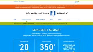 Monument Advisor - Jefferson National