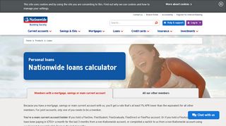 Online Personal Loan Calculator | Nationwide