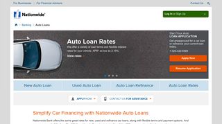 Auto Loans & Car Financing with Nationwide - Nwbaccess.com