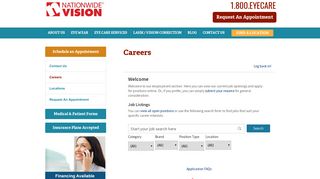 Careers | Nationwide Vision