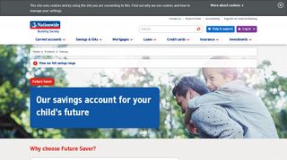 Future Saver | Children's Savings Account | Nationwide