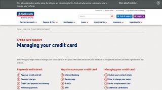 Credit cards | Nationwide