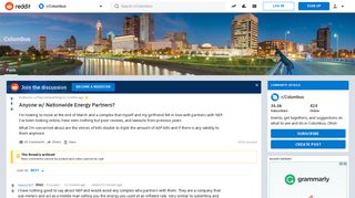 Anyone w/ Nationwide Energy Partners? : Columbus - Reddit