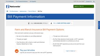 Pay Your Bill - Nationwide Agribusiness Insurance
