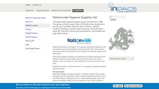 Nationwide Hygiene Supplies Ltd. | INPACS | Global Supply Solution