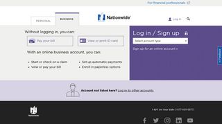 Log in to Your Business Account – Nationwide