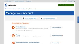Manage Your Account | Nationwide.com