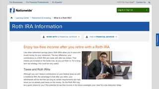 What is a Roth IRA? – Nationwide