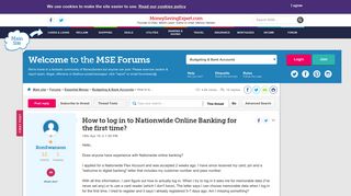 How to log in to Nationwide Online Banking for the first time ...
