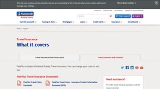 Travel insurance with FlexPlus | Nationwide