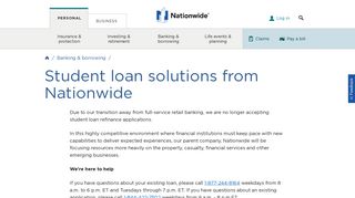 Refinance Student Loans – Nationwide