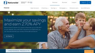 Personal Banking Products and Services | Axos Bank for Nationwide