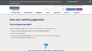 Apply To Switch Mortgage Online | Nationwide