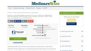 California Senior Dental: Nationwide Multiflex Dental Classic Select ...