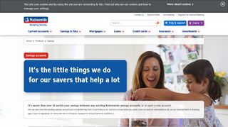 Compare our Savings Accounts | Nationwide