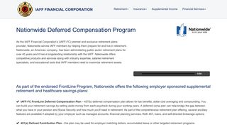 IAFF-FC | Retirement - IAFF Financial Corporation