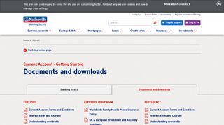 Documents and downloads | Nationwide