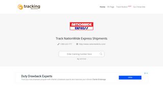 NationWide Express Tracking - Tracking.my