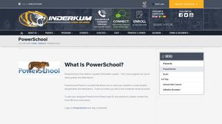 PowerSchool – Inderkum High School - Natomas Unified School District