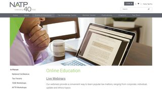 Online - National Association of Tax Professionals