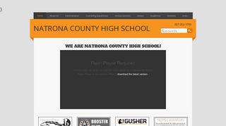 NATRONA COUNTY HIGH SCHOOL - Natrona County HS Home Page