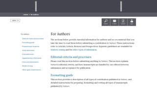 For Authors | Nature