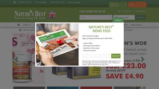 Natures Best - Vitamins, Minerals and Nutritional supplements. UK ...