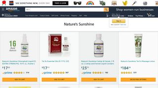 Amazon.com: Nature's Sunshine: Stores