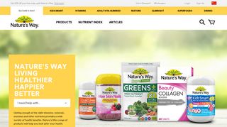 Nature's Way: Health Supplements, Superfoods, Weight Loss Products