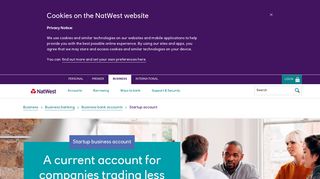 Startup business bank account | NatWest business banking