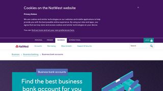 Business bank accounts | NatWest business banking