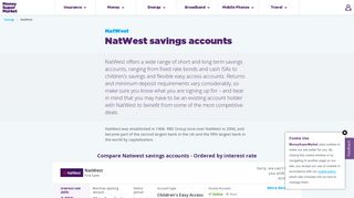 Compare NatWest Savings Accounts | moneysupermarket.com