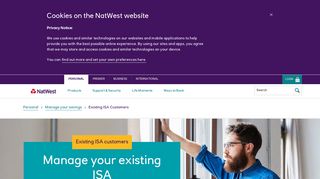ISA Existing Customers | NatWest