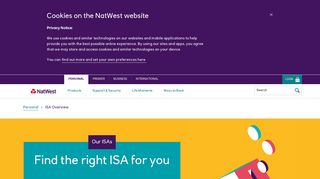 ISA Overview - NatWest